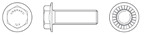 Durlok self-locking bolt